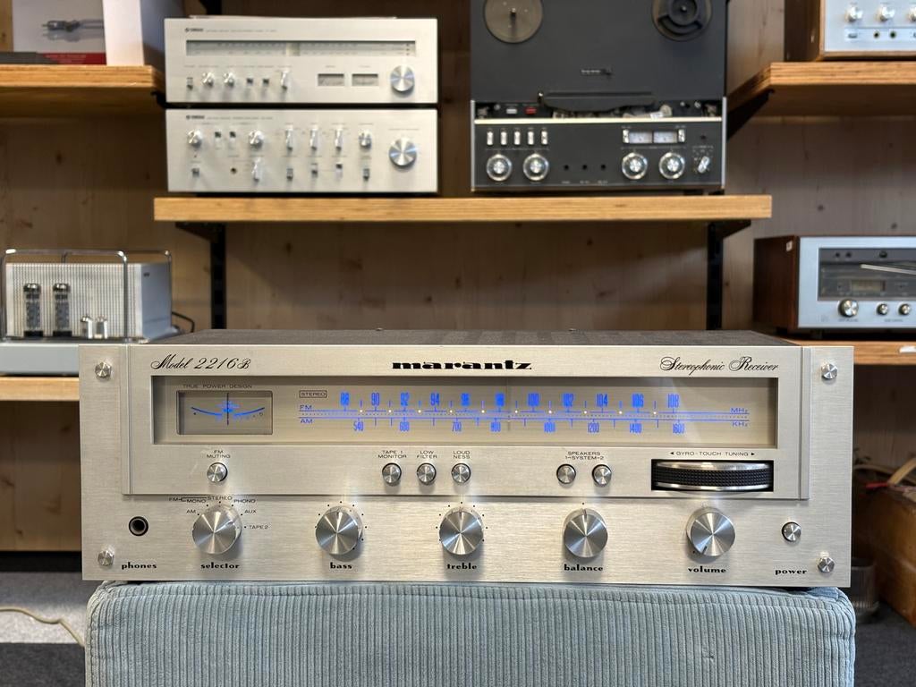 Marantz 2216B volledig gerestaureerd door VAR Dordrecht, Marantz, Refurbished, Ophalen of Verzenden, Minder dan 60 watt