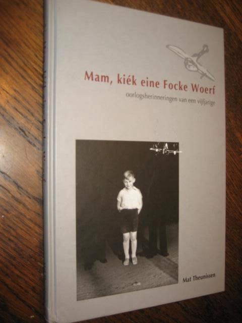 Mam kiek eine focke woerf/oorlogs herinneringen v/e 5-jarige, Boeken, Oorlog en Militair, Tweede Wereldoorlog, Ophalen of Verzenden
