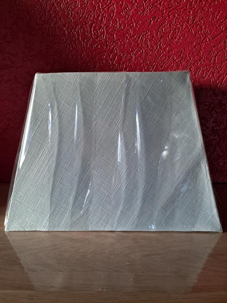 Nieuw licht grijze lampenkap., 25 tot 50 cm, Ophalen of Verzenden, Zo goed als nieuw, Grijs