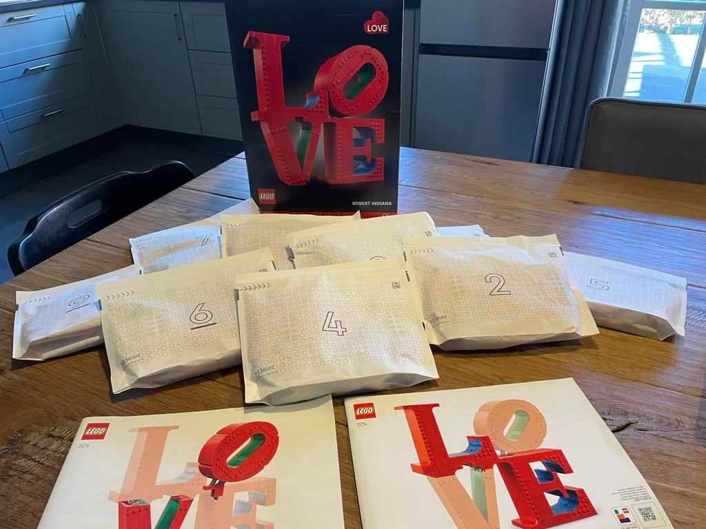 Lego Art Love - Nieuw in doos!, Ophalen of Verzenden, Nieuw, Complete set, Lego
