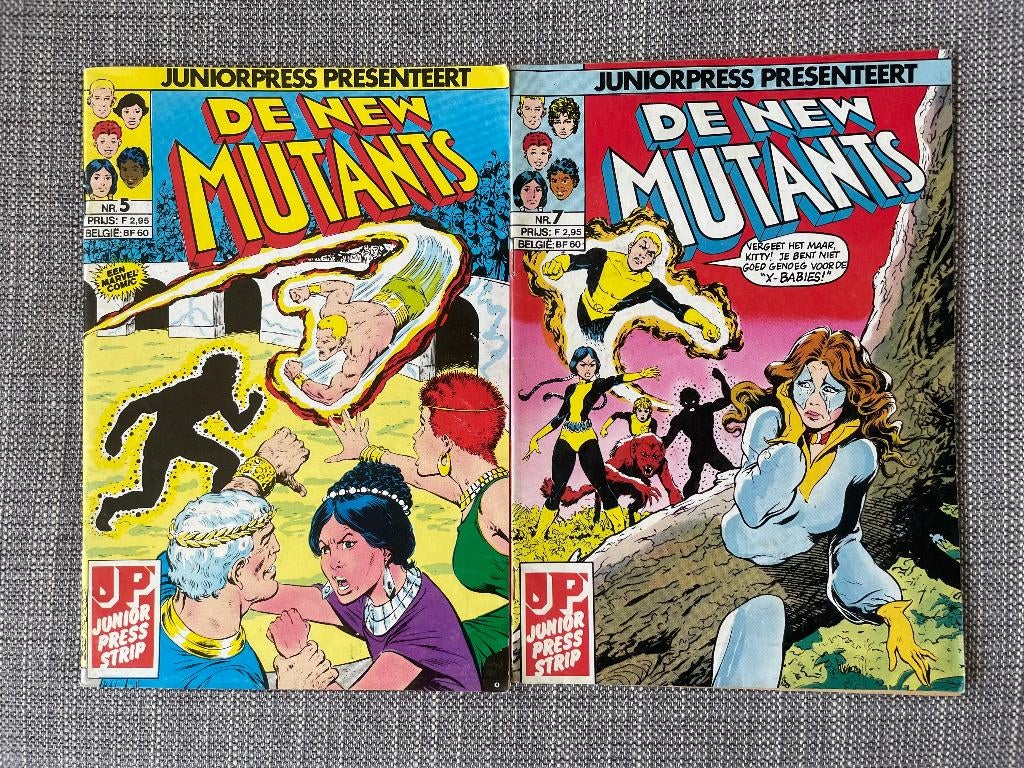 new mutants strip comic marvel 2x, Boeken, Strips | Comics, Meerdere comics, Ophalen of Verzenden, Gelezen, Amerika