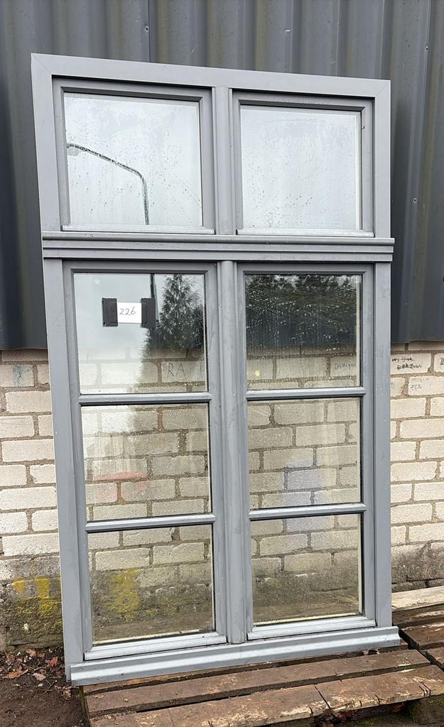 (226) Nieuw aluminium raamkozijn draai kiep incl glas, Raamkozijn, 150 tot 225 cm, Inclusief glas, Ophalen