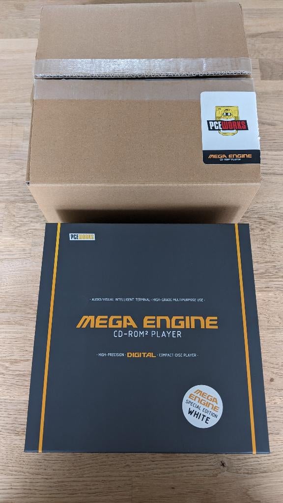 PceWorks MegaEngine PC Engine / TurboGrafx / Sega Mega CD, Ophalen of Verzenden, Zo goed als nieuw