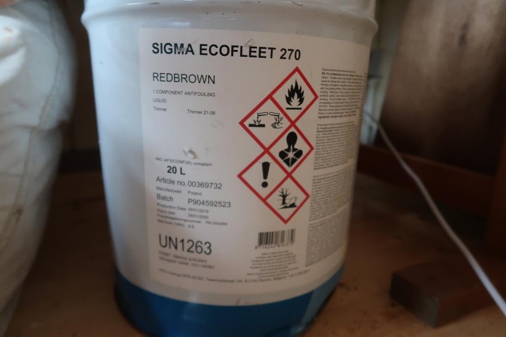 Antifouling te koop SIGMA Ecofleet 270 20 liter, Ophalen, Nieuw, Verven