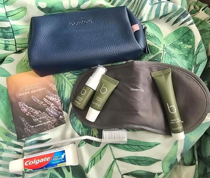 NIEUW Bamford - Cathay Pacific Business Class 2x toilettasje, Verzamelen, Ophalen of Verzenden, Nieuw