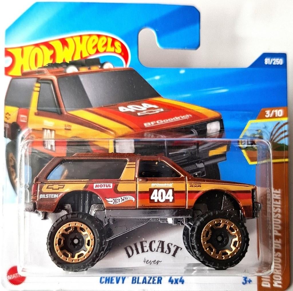 Hot Wheels Chevy Blazer 4X4, Ophalen, Nieuw, Auto
