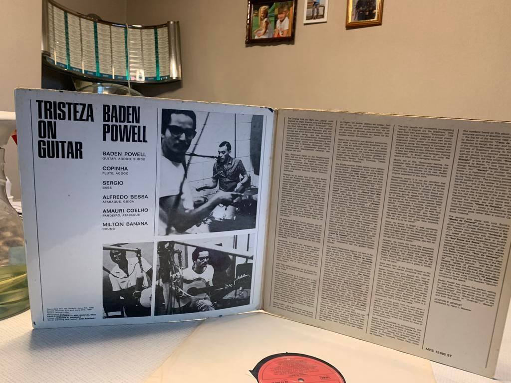 Baden Powell - Tristeza LP, Ophalen of Verzenden, Gebruikt, 12 inch, Overige genres