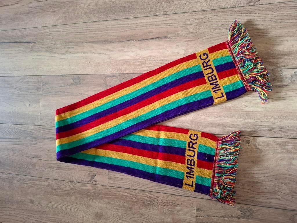 Carnavalssjaal meerkleurig, Kleding | Dames, Carnavalskleding en Feestkleding, Ophalen of Verzenden, Zo goed als nieuw, Carnaval