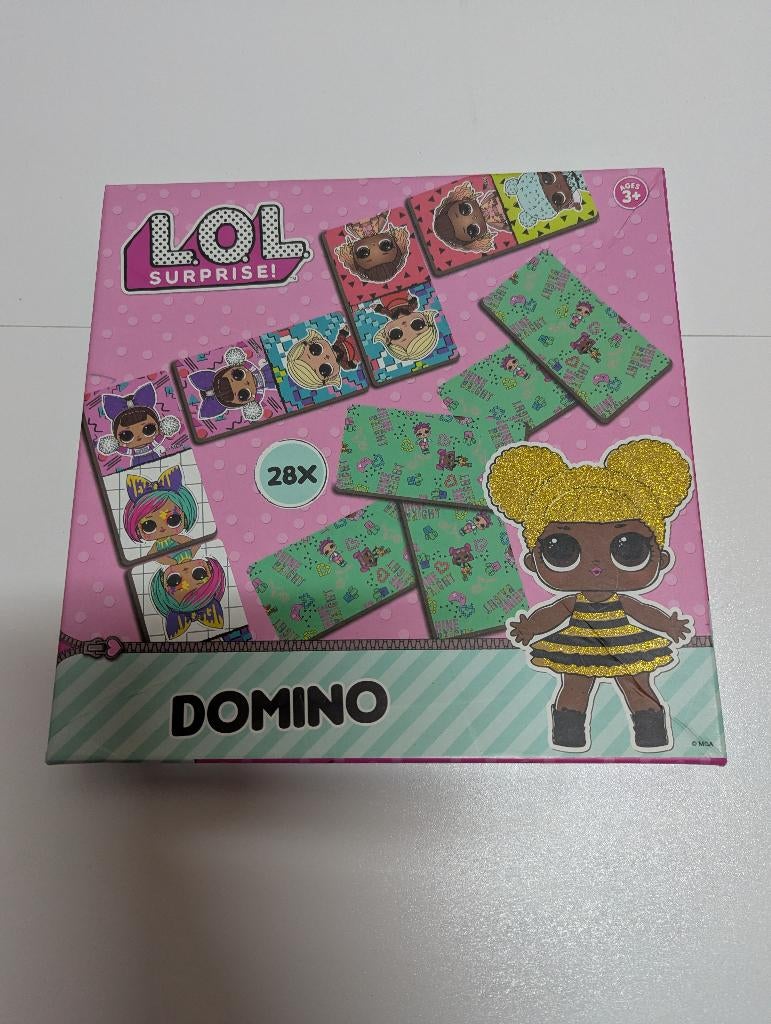 LOL surprise - domino spel, Een of twee spelers, Ophalen of Verzenden, Zo goed als nieuw