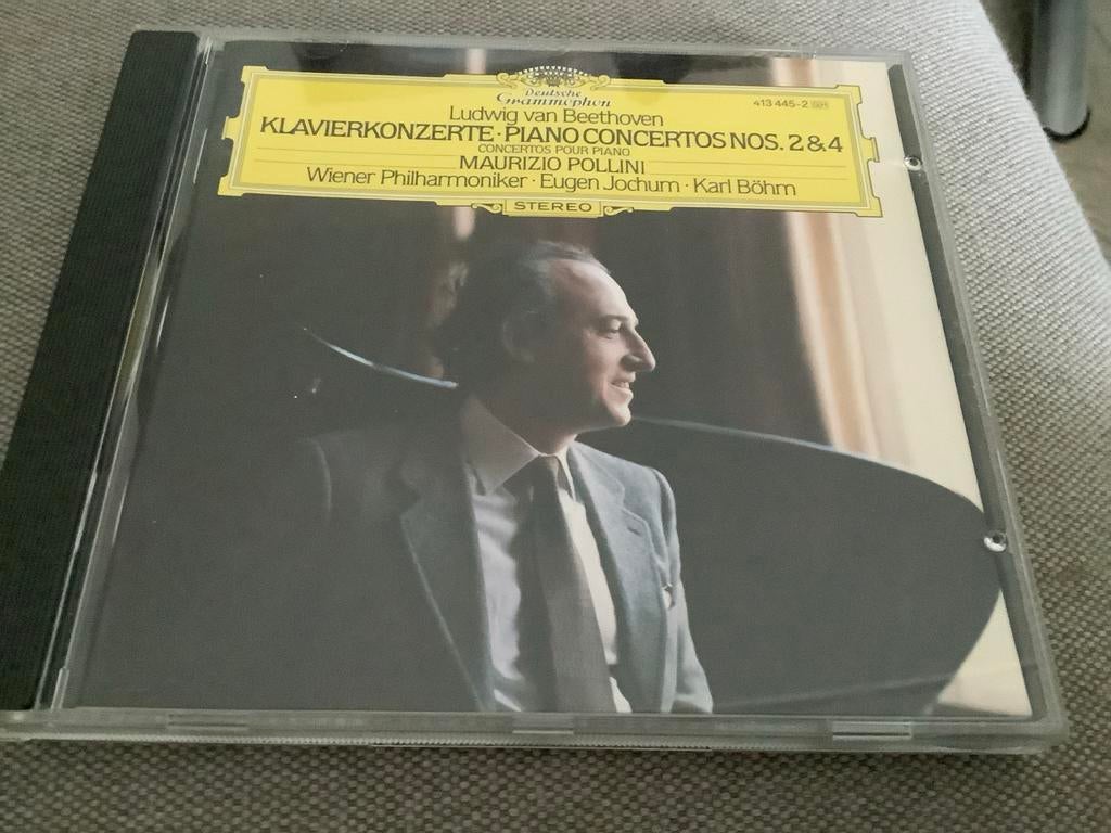 Beethoven - Klavierkonzerte 2 & 4 - Pollini, Böhm, Ophalen of Verzenden, Classicisme, Zo goed als nieuw, Orkest of Ballet
