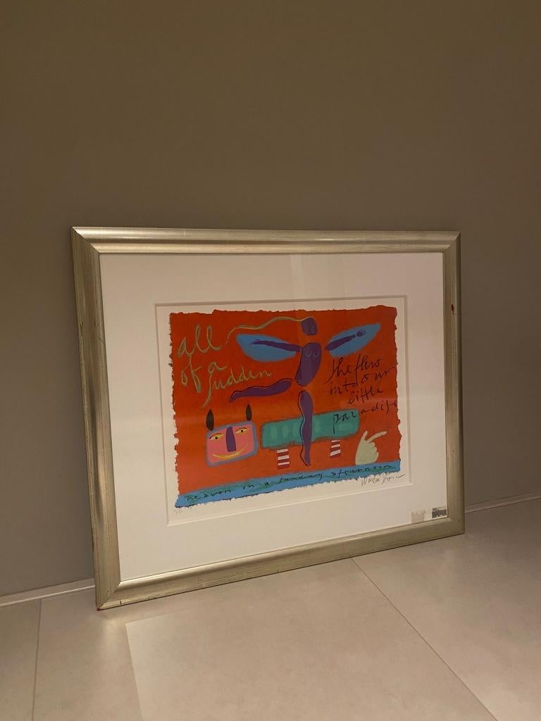 Schilderij van Wouter Strips, Ophalen
