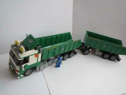 7998 Vrachtwagen Lego City met bouwtekening., Kinderen en Baby's, Speelgoed | Duplo en Lego, Ophalen of Verzenden, Zo goed als nieuw