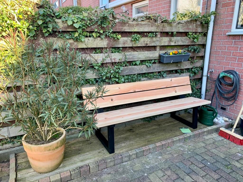 Mooie Douglas tuinbank 2m (nieuw!), Ophalen, Nieuw, Hout