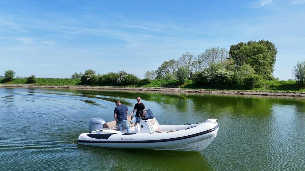 Ranieri Cayman 19 Sport - Honda BF115 - inclusief trailer, Benzine, Overige materialen, Ophalen, Overige merken