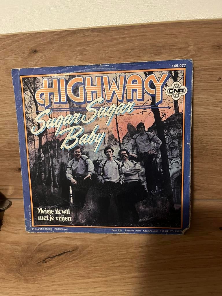 Highway - sugar sugar baby, Ophalen of Verzenden, Zo goed als nieuw, Nederlandstalig