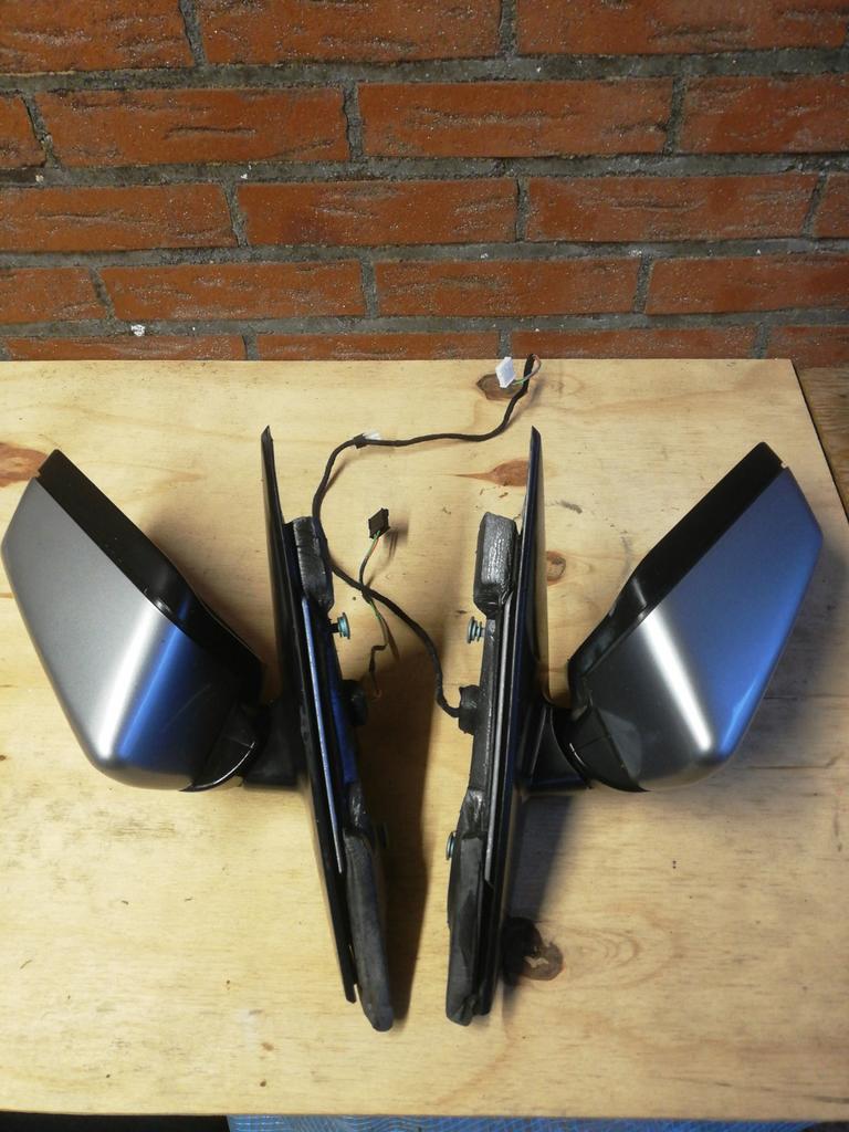 BMW E46 Buitenspiegels Silbergrau Sedan/Touring, Auto-onderdelen, Spiegels, Ophalen of Verzenden, Gebruikt, BMW