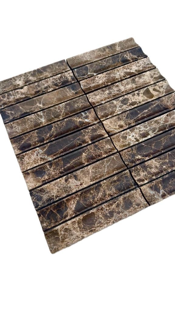 Mozaiek Kit Kat Kreta conclave Marron Emperdor op voorraad, Nieuw, Ophalen of Verzenden, 20 tot 40 cm, Minder dan 5 m²