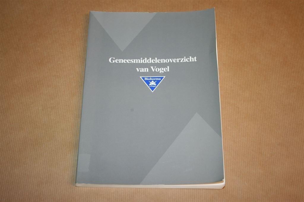 Geneesmiddelenoverzicht van Vogel., Ophalen of Verzenden, Gelezen, Kruiden en Alternatief