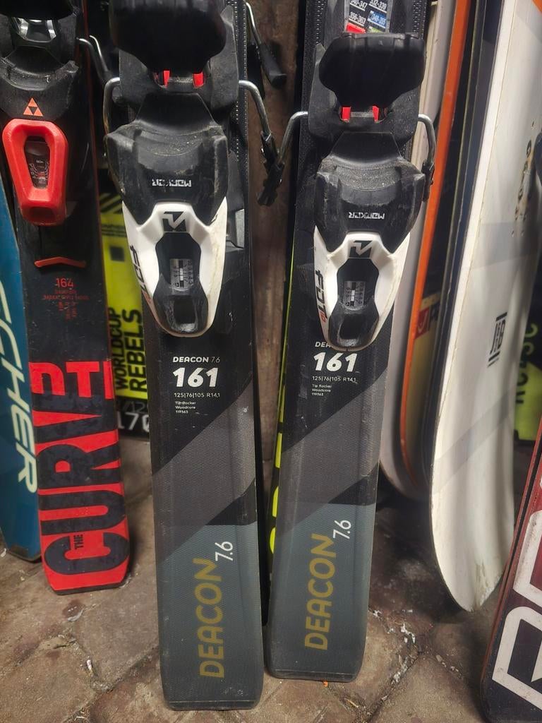 161cm VOLKL DEACON 7.6 WOODCORE ALL SNEUW, Sport en Fitness, Overige merken, 160 tot 180 cm, Ophalen of Verzenden, Zo goed als nieuw