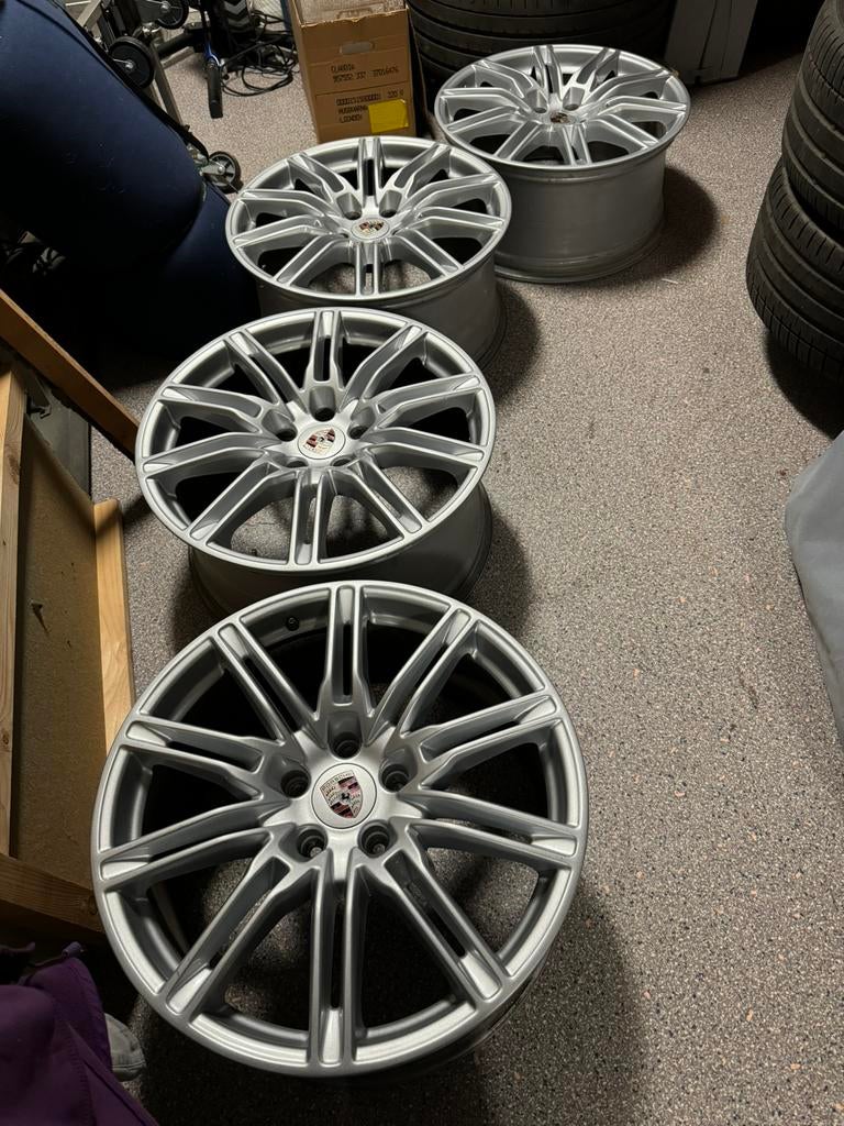 Porsche Cayenne GTS 21” Velgen, Ophalen, Gebruikt, Velg(en), 21 inch