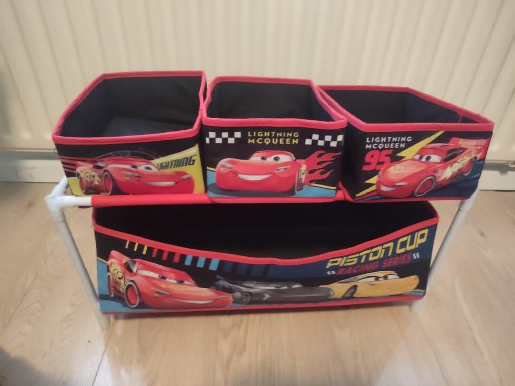 Cars Opbergbox Disney - Kinderkamer Organizer, Gebruikt, Minder dan 50 cm, Ophalen, Minder dan 90 cm