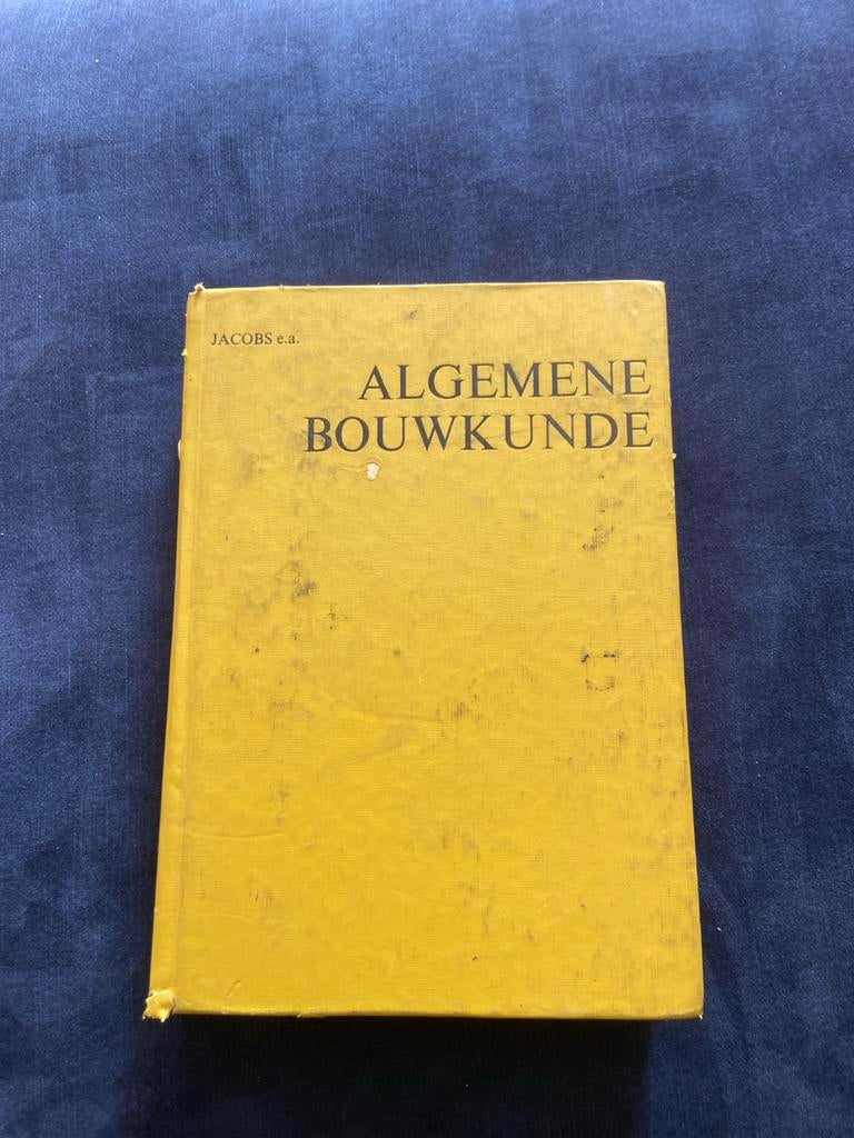 Algemene Bouwkunde - Jacobs e.a., Boeken, Ophalen of Verzenden, Gelezen, Bouwkunde