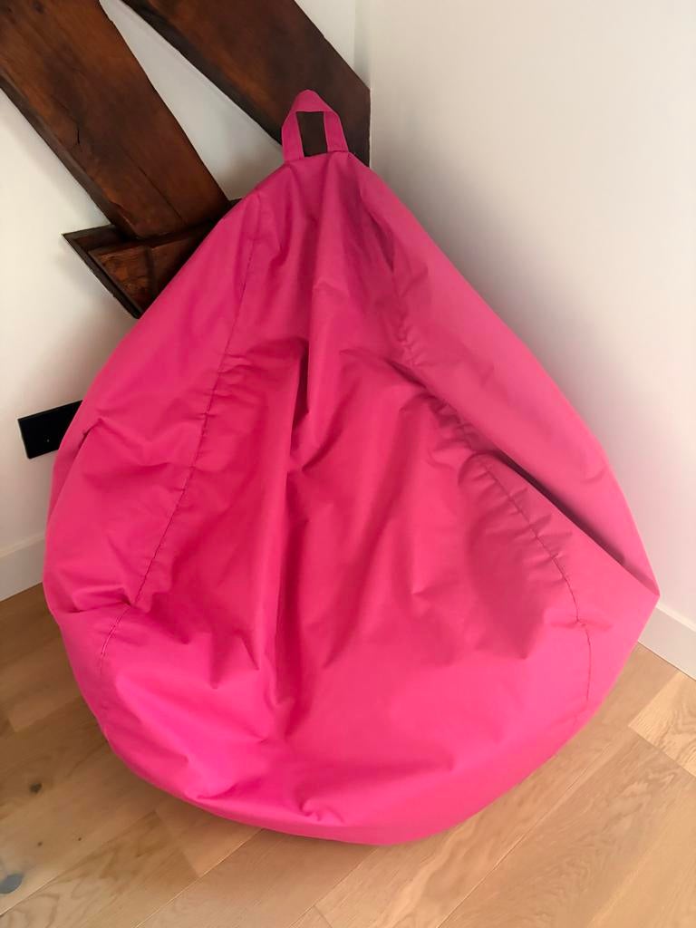 Roze Sugarpufy Zitzak, Huis en Inrichting, Zitzakken, Ophalen, Zo goed als nieuw, Roze, Zitzak