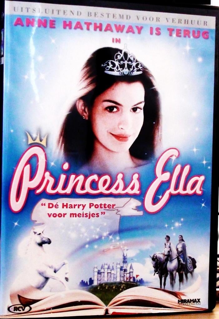 dvd princess ella, Cd's en Dvd's, Dvd's | Komedie, Zo goed als nieuw, Overige genres, Alle leeftijden, Ophalen of Verzenden