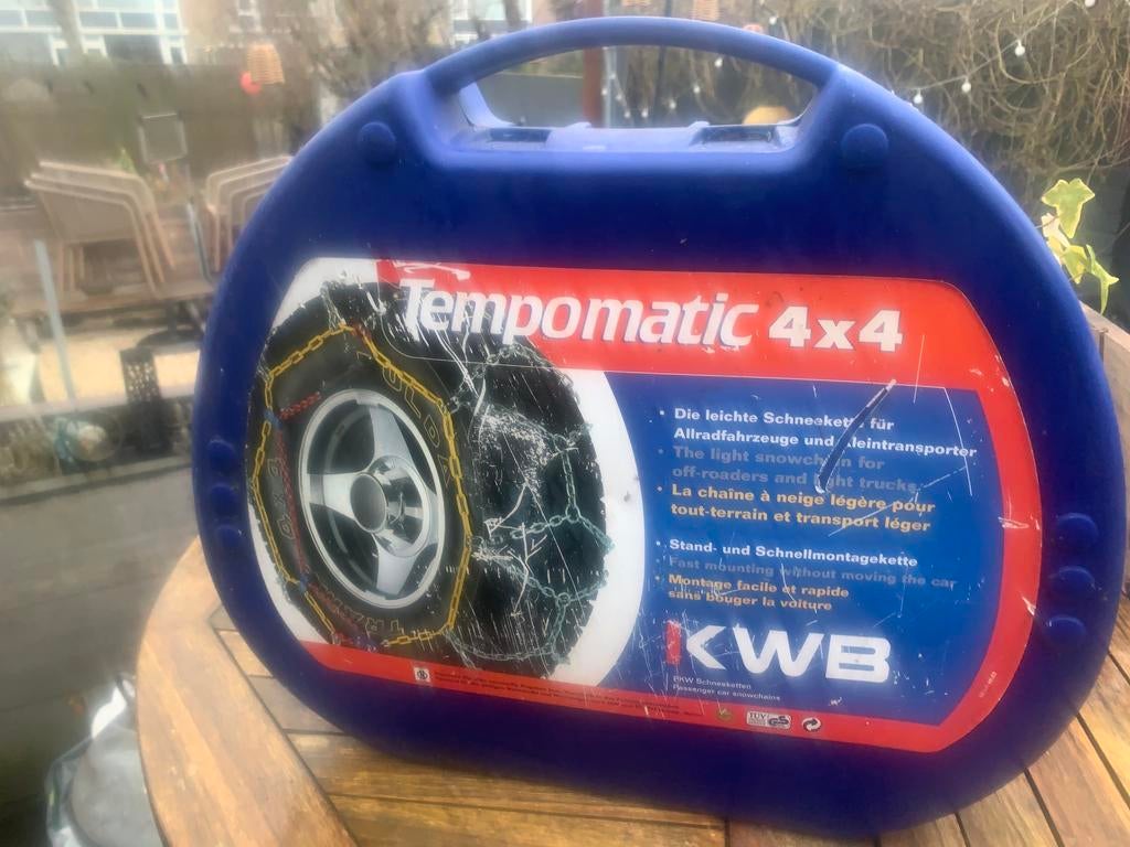 Wintersport? Sneeuwkettingen 4x4 SUV, Ophalen of Verzenden, Zo goed als nieuw