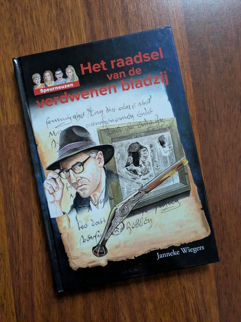 Janneke Wiegers - Het raadsel van de verdwenen bladzij, Ophalen of Verzenden, Zo goed als nieuw, Janneke Wiegers