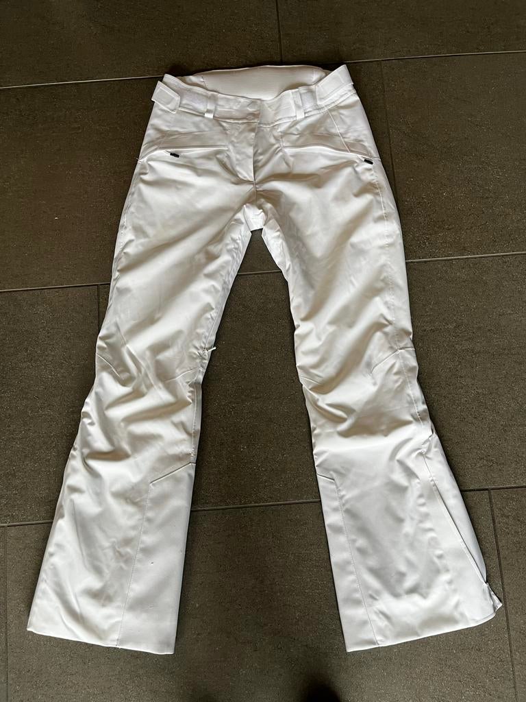 Witte Wedze Skibroek Dames Maat 34, Kleding | Dames, Wintersportkleding, Zo goed als nieuw, Broek, Maat 34 (XS) of kleiner, Ophalen of Verzenden