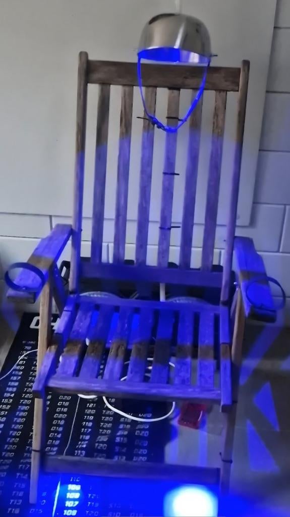 Halloween Decoratie - Elektrische Stoel Prop, Ophalen