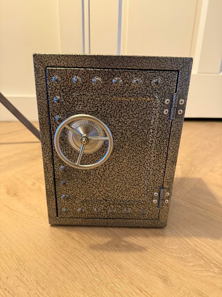 Rabobank Spaarpot Kluis - Vintage, Ophalen of Verzenden, Gebruikt, Metaal of Blik, Object of Gebouw