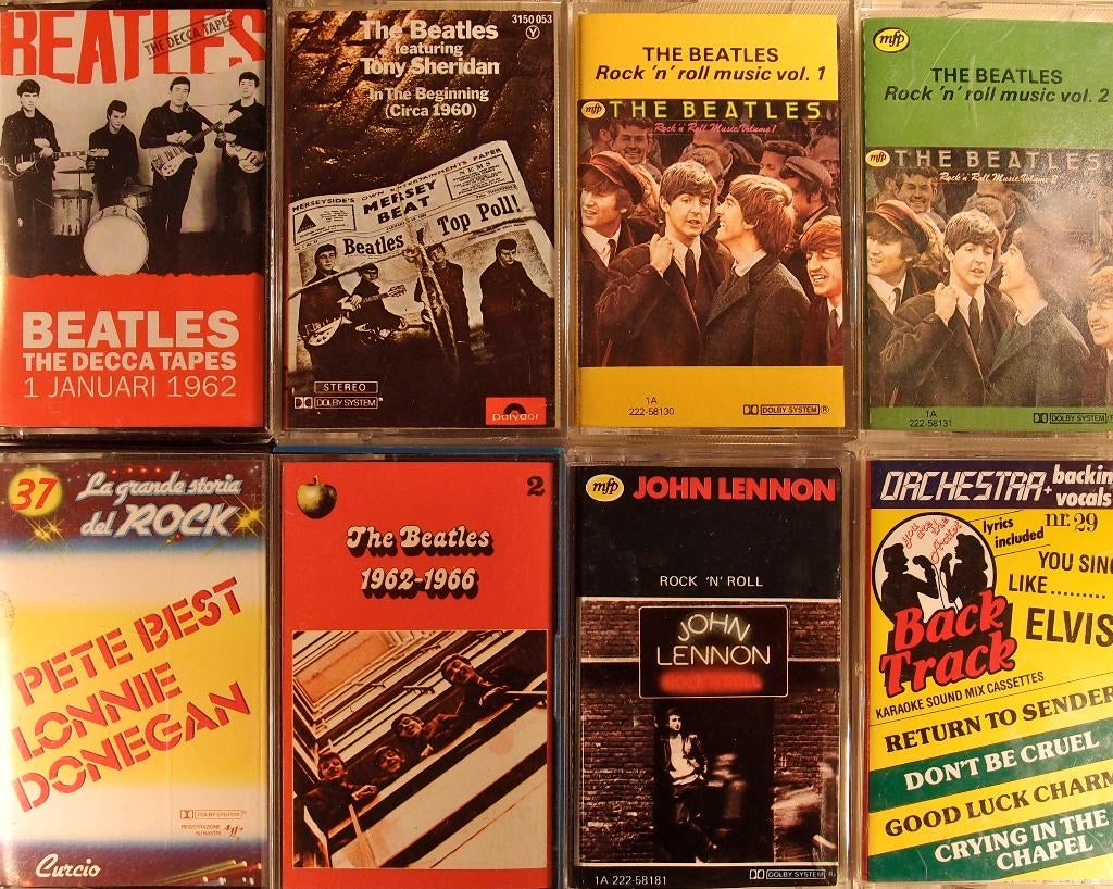 The Beatles Rock & Roll  Early Years 7x MC Cassettes, Ophalen of Verzenden, Gebruikt