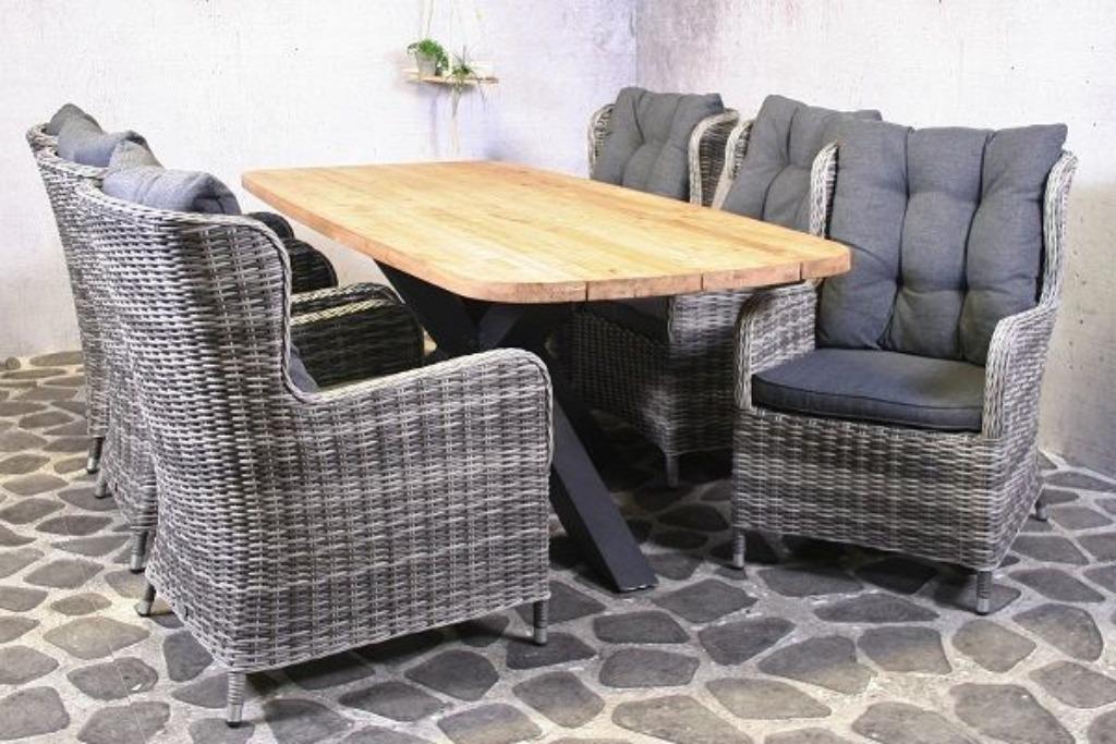 Tuinset Puerto – Van €2999 voor €2249 – OP=OP! Showmodel!, Tuin en Terras, Tuinsets en Loungesets, Zo goed als nieuw, Ophalen