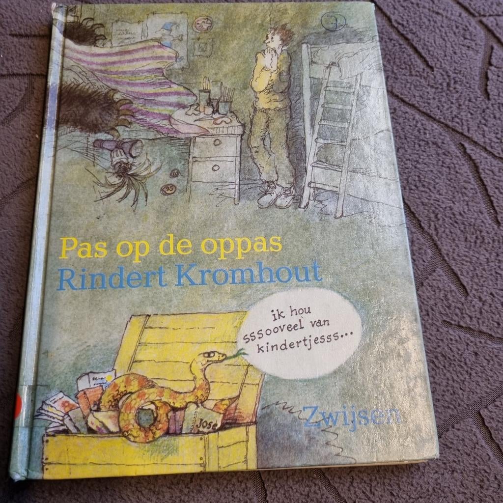 Rindert Kromhout- Pas op de oppas, Ophalen of Verzenden, Gelezen, Rindert Kromhout, Fictie algemeen