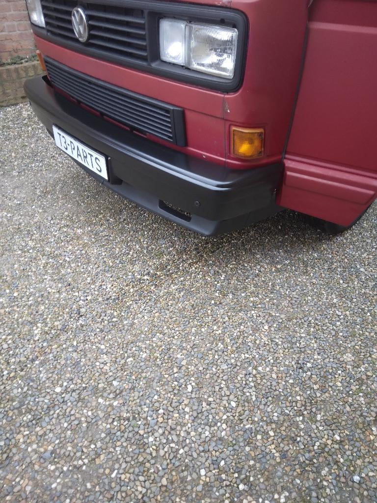 VW T3 Kunststof GFK  Voorbumper, Zwart en Voorspoiler, Auto-onderdelen, Ophalen, Volkswagen, Bumper