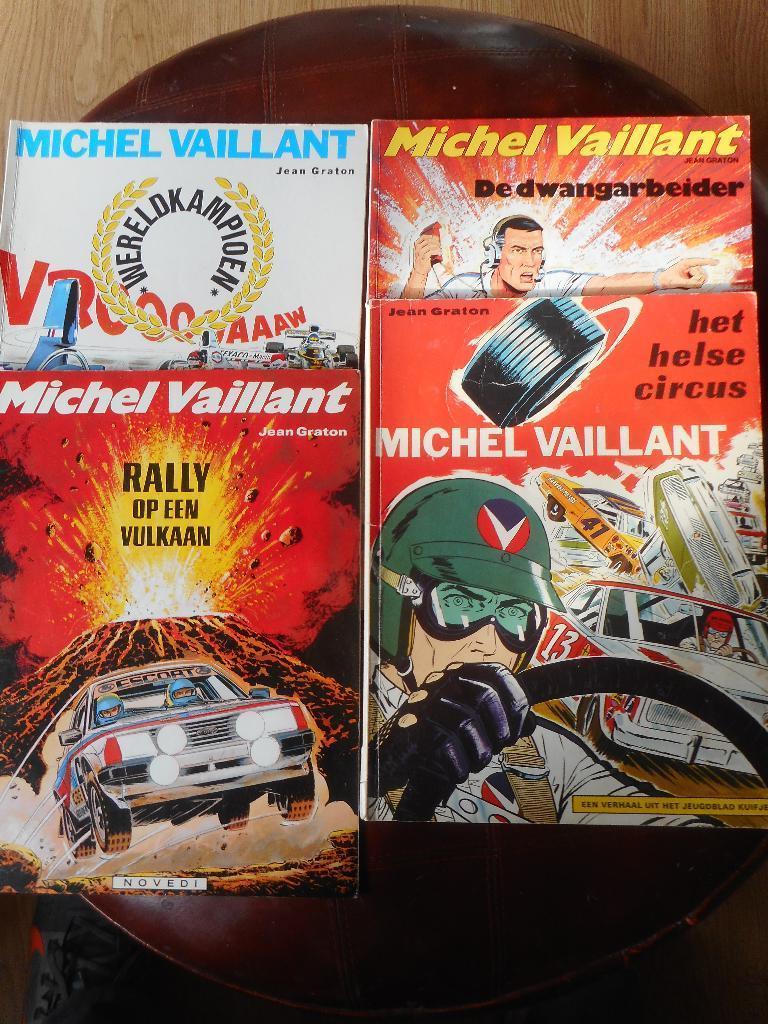 Michel Vaillant, Gelezen, Jean Graton, Ophalen of Verzenden, Meerdere stripboeken