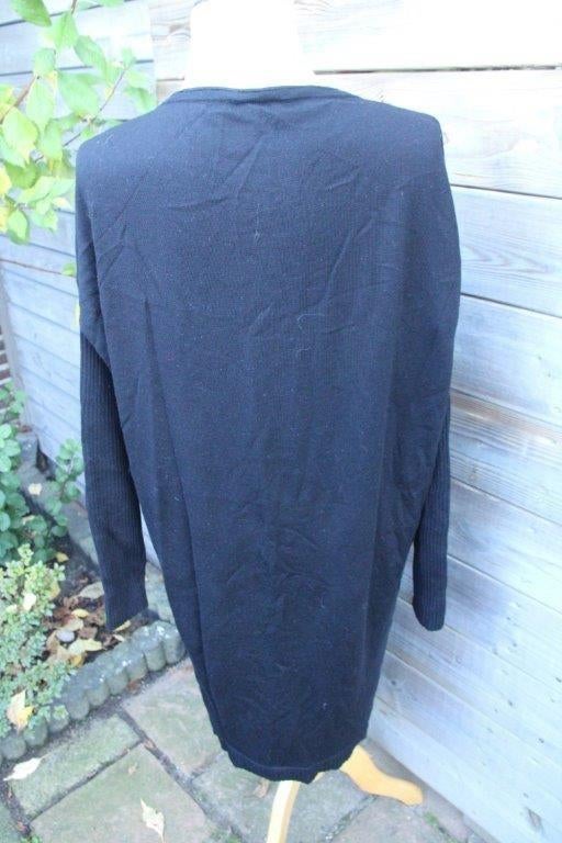 Jurk zwart No Man's Land mt Xl Winter Vaste prijs, Zwart, Maat 46/48 (XL) of groter, Ophalen of Verzenden, Zo goed als nieuw