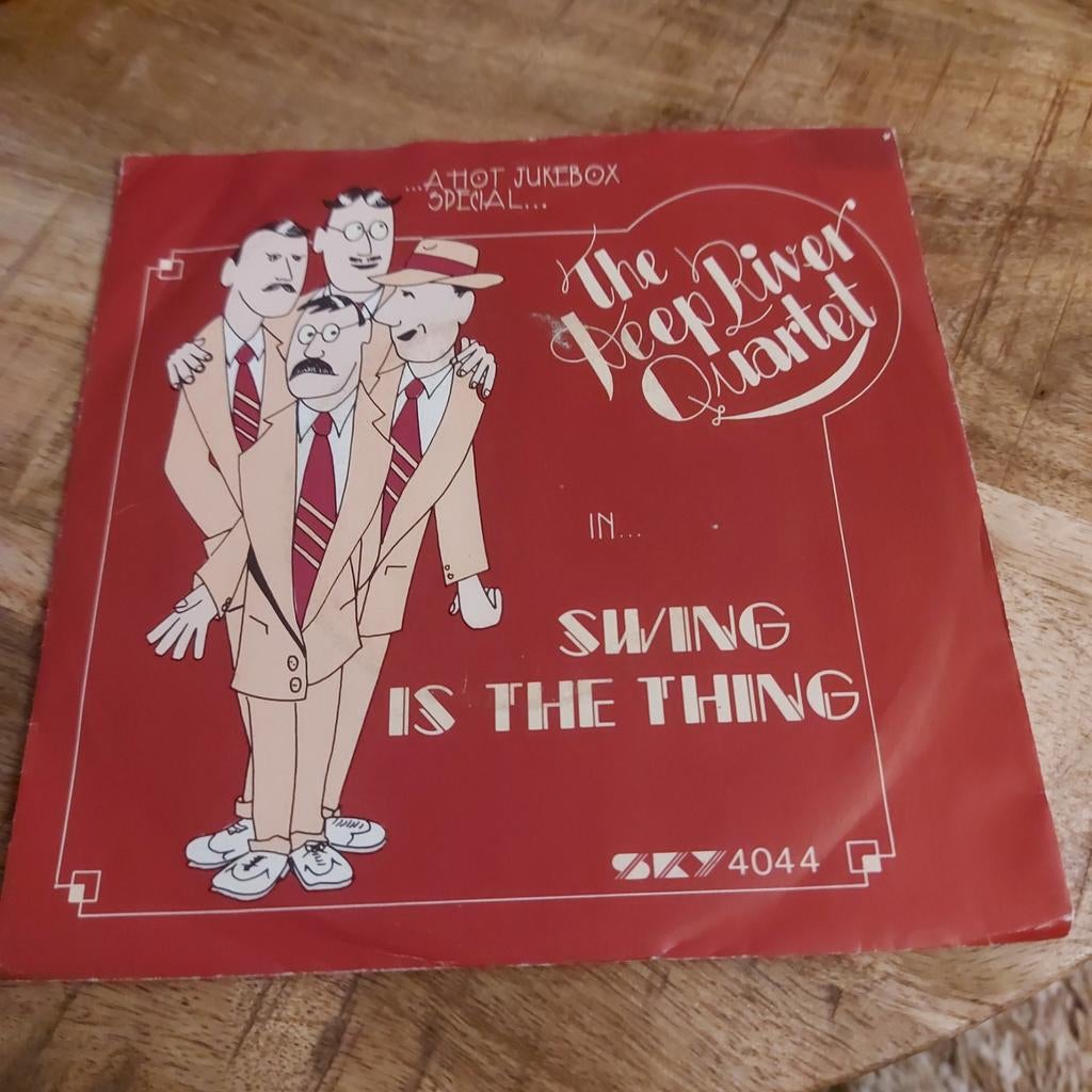 The deep river quartet / swing is the thing, Ophalen of Verzenden, Zo goed als nieuw