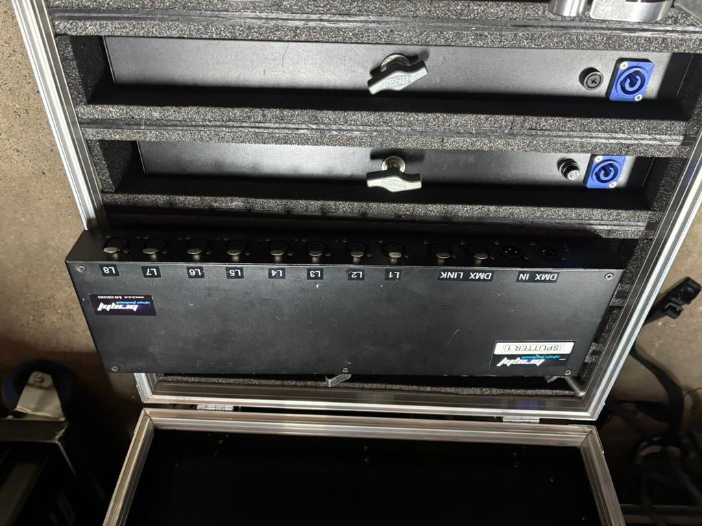 DMX splitter booster, Ophalen of Verzenden, Zo goed als nieuw, Licht