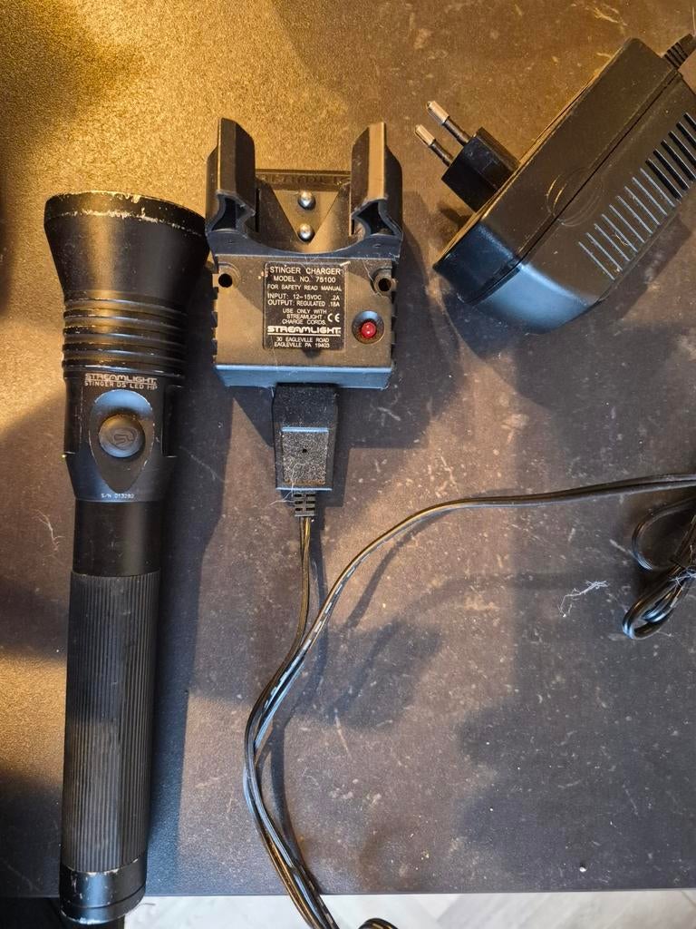 Streamlight Stinger HP LED, Ophalen of Verzenden, Gebruikt, Accu