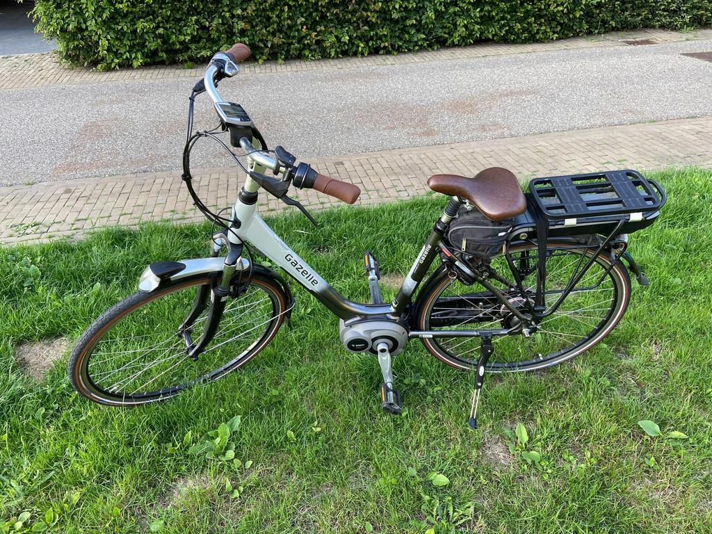 Gazelle Oranje HMB hybride Harmony Nuvinci, Fietsen en Brommers, Elektrische fietsen, Ophalen, Gebruikt, 47 tot 51 cm, 50 km per accu of meer