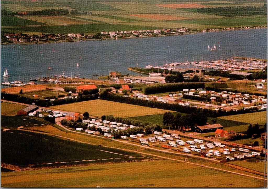 Wolphaartsdijk Luchtopname, Verzamelen, Ansichtkaarten | Nederland, Verzenden, 1960 tot 1980, Ongelopen, Zeeland