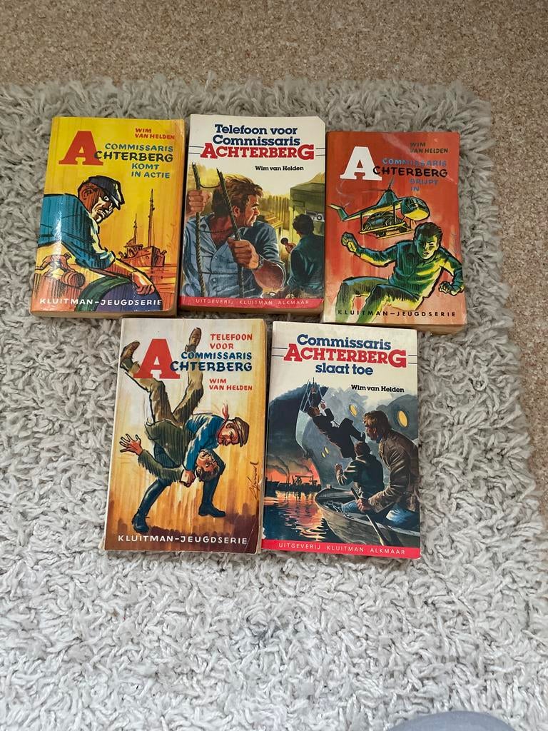Commissaris Achterberg boeken, Ophalen of Verzenden, Gelezen, Fictie algemeen