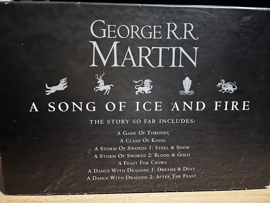 Game of Thrones - A Song of Ice and Fire Boeken Set, Ophalen, Gelezen, George R.R. Martin