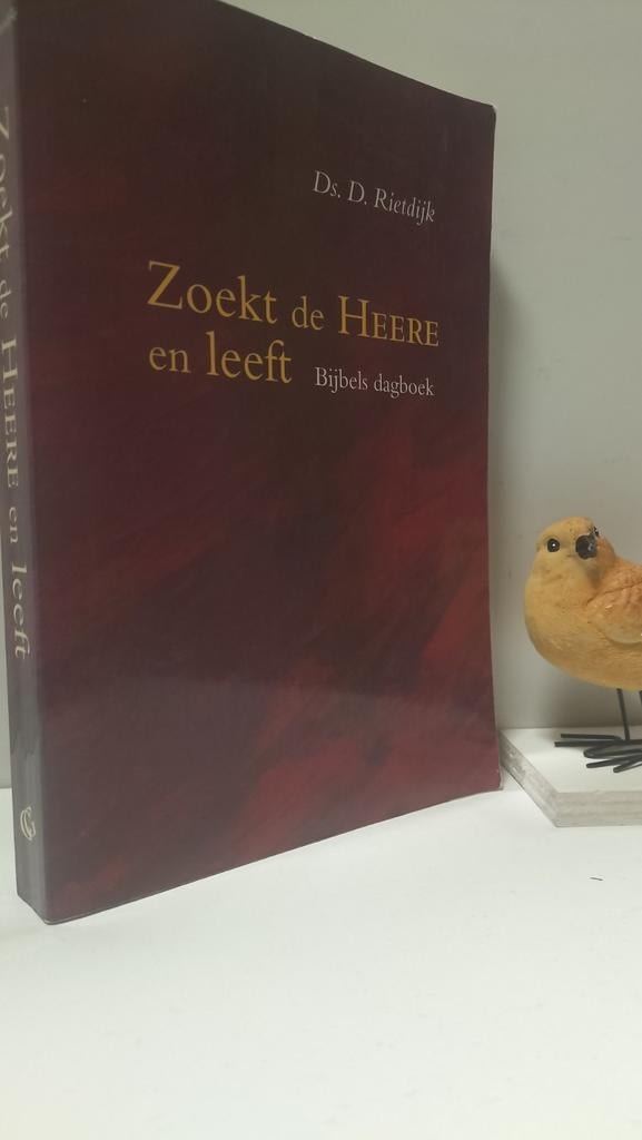 Rietdijk, Ds. D.; Zoekt de HEERE en leeft (Bijbels dagboek), Boeken, Ophalen of Verzenden, Gelezen, Christendom | Protestants
