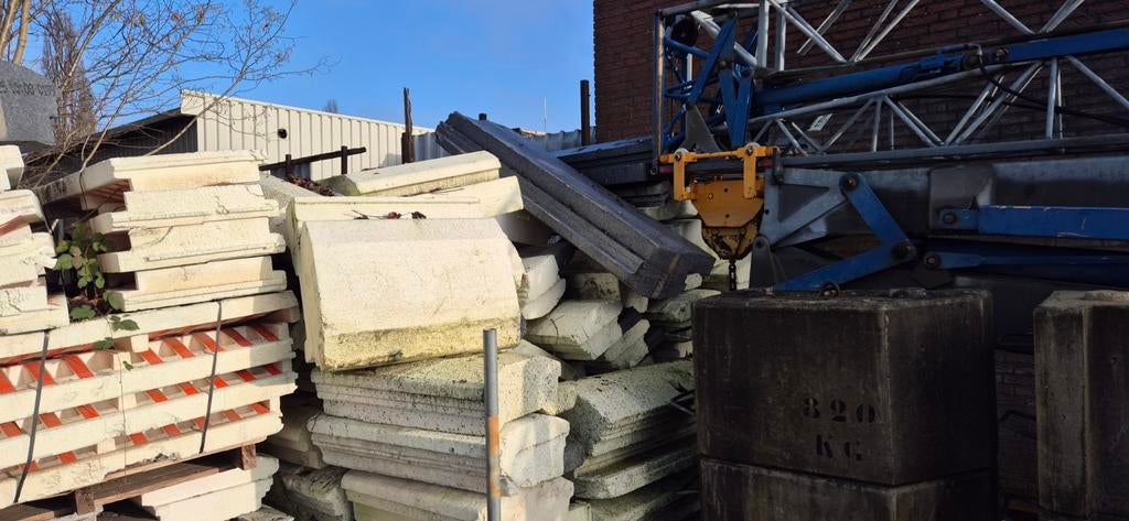 PS Isolatieblokken voor PS Combinatievloer, Ophalen, 4 tot 8 cm, Gebruikt, 15 m² of meer