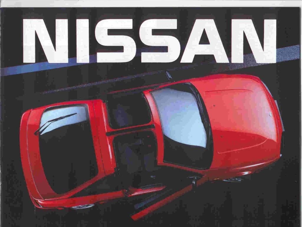 Nissan modellenoverzicht 300ZX Micra, Sunny, 100NX, e.a., Ophalen of Verzenden, Nieuw, Nissan