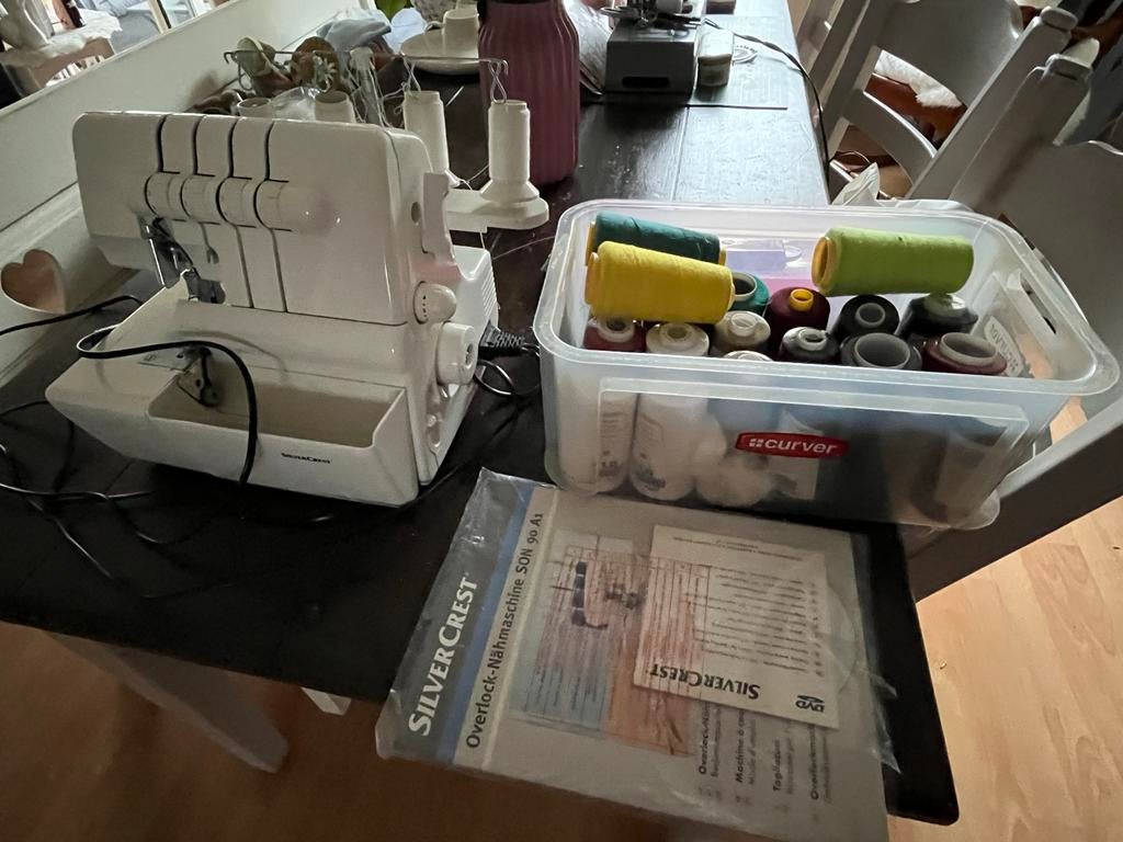 Silvercrest Lockmachine SON 90 A1, Ophalen of Verzenden, Gebruikt, Lockmachine, Overige merken